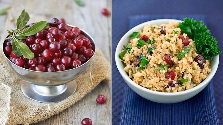 Nam việt quất là một loại thực phẩm tốt cho tim mạch, cải thiện huyết áp và cholesterol. Ảnh Getty