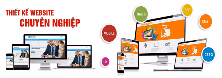 Thiết kế website chuyên nghiệp.