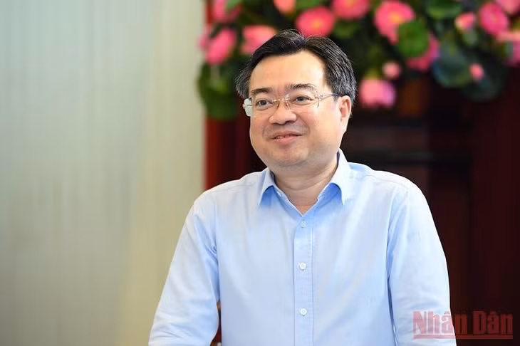 Bộ trưởng Xây dựng Nguyễn Thanh Nghị. (Ảnh: THÀNH ĐẠT)