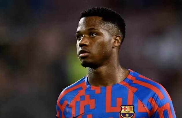 Fati được sử dụng như một phương án dự phòng tại Barca.
