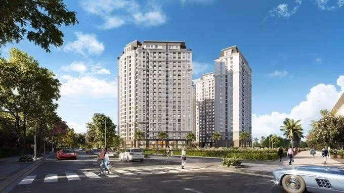 Không gian sống xanh, sống chất, sống resort tại Bada và San Tower.