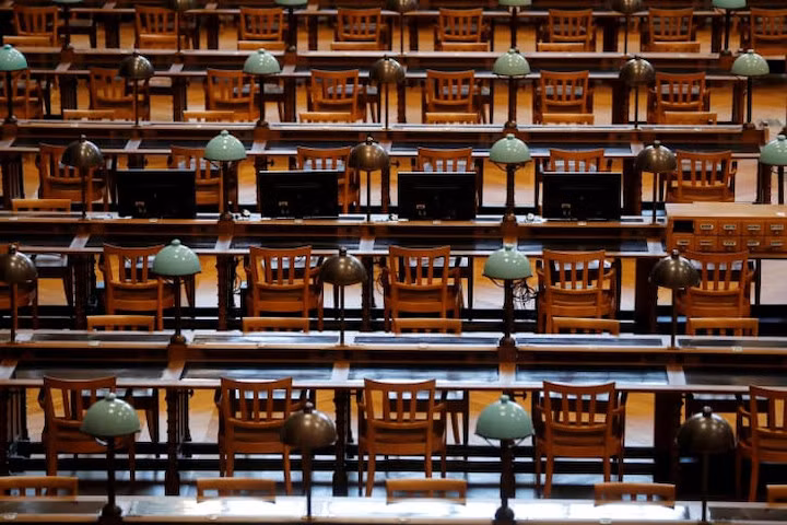 Bibliotheque nationale de France sau khi được trùng tu năm 2016 (Ảnh: Francois Guillot/AFP)