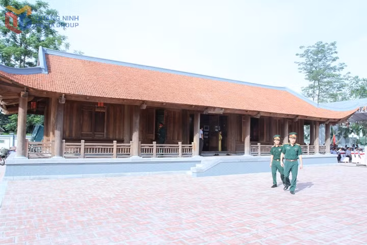 Nhà lưu niệm chiến khu Trần Hưng Đạo tại chùa Bắc Mã.