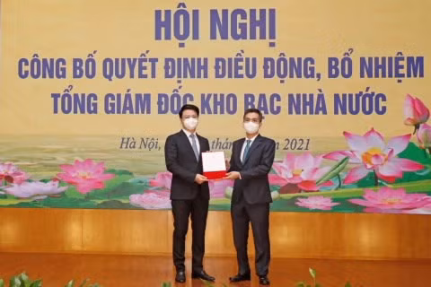 Bo nhiem ong Tran Quan lam Tong giam doc Kho bac Nha nuoc hinh anh 1