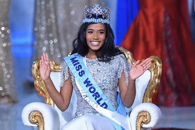 Người đẹp Toni-Ann Singh của Jamaica là người đang nắm giữ vương miện Hoa hậu Thế giới.