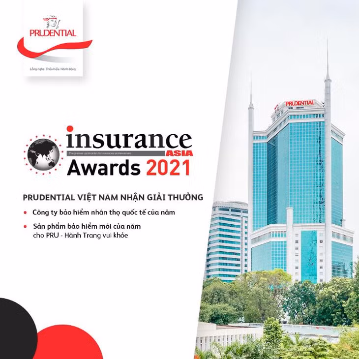Prudential Việt Nam được vinh danh là “Công ty bảo hiểm nhân thọ quốc tế của năm” tại Insurance Asia Awards 2021 ảnh 1