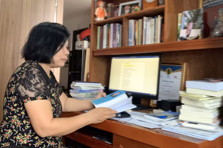 Nhà văn Vũ Thảo Ngọc không ngừng tìm tòi những đề tài mới về cuộc sống xã hội.