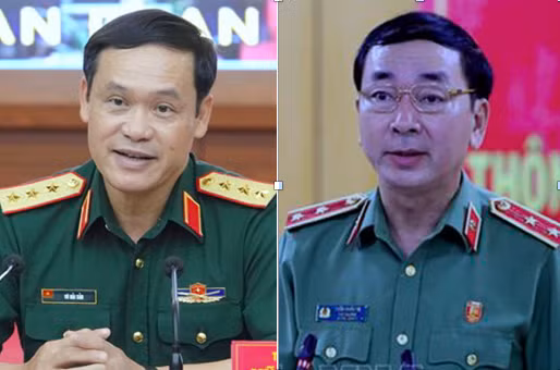 Thượng tướng Vũ Hải Sản, Trung tướng Trần Quốc Tỏ Thượng tướng Vũ Hải Sản, Trung tướng Trần Quốc Tỏ tham gia Hội đồng quản lý BHXH