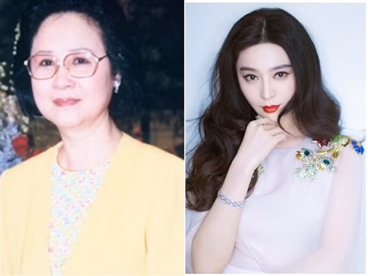 Nữ văn sĩ Quỳnh Dao và Phạm Băng Băng.