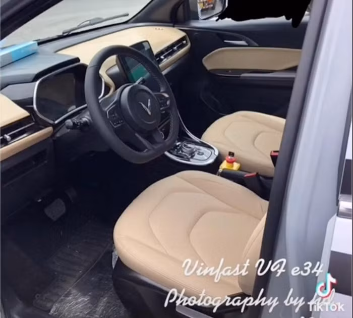 Cận cảnh khoang cabin của VinFast VF e34