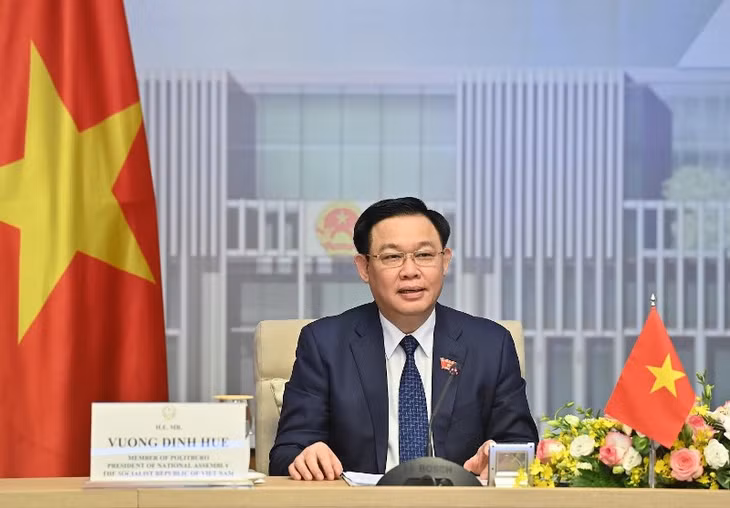 Chủ tịch Quốc hội Vương Đình Huệ, Trưởng Đoàn đại biểu cấp cao Quốc hội Việt Nam dự Đại hội đồng AIPA-42.