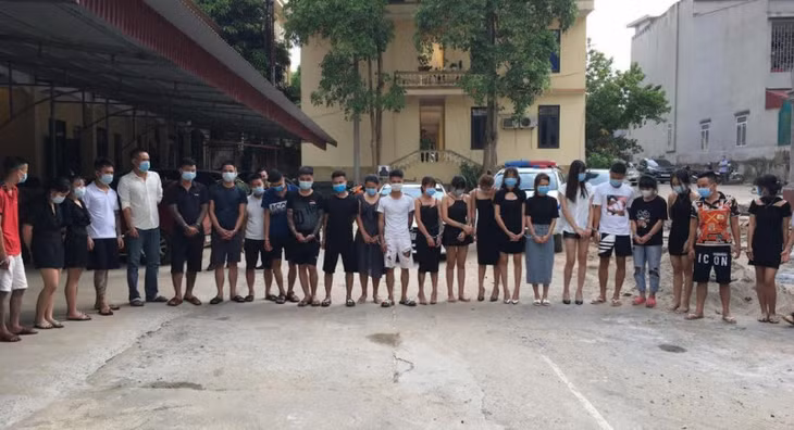 29/30 đối tượng dương tính với ma túy.