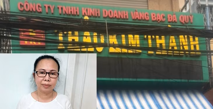 Đối tượng Trang - chủ tiệm vàng Thảo Kim Thành.