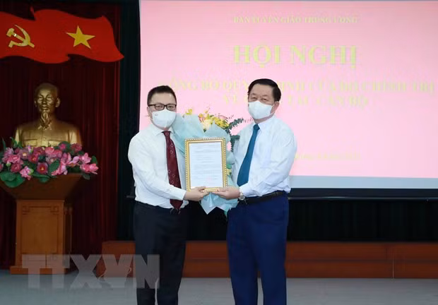 Ong Le Quoc Minh giu chuc Pho Truong Ban Tuyen giao Trung uong hinh anh 1