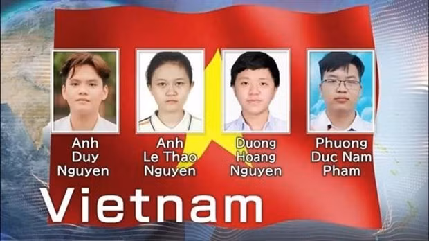 Viet Nam gianh 3 huy chuong Vang tai Olympic Hoa hoc quoc te hinh anh 1