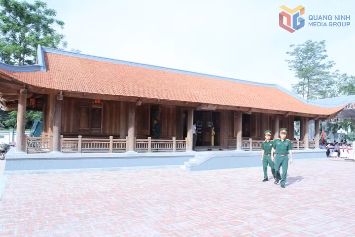 Nhà lưu niệm chiến khu Trần Hưng Đạo tại chùa Bắc Mã.
