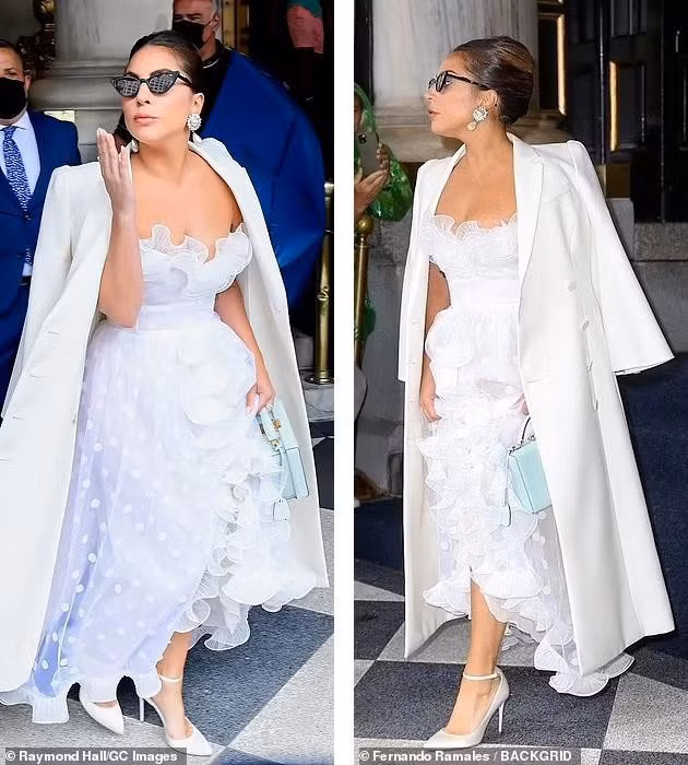 Lady Gaga biến đường phố New York thành sàn catwalk hơn 1 tháng qua ảnh 12