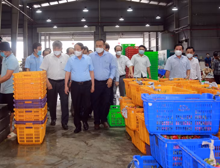 Long An được xem là thị trường tiêu thụ hàng hóa nông sản lớn nhất của Đồng bằng sông Cửu Long - Ảnh VGP/Đức Tuân