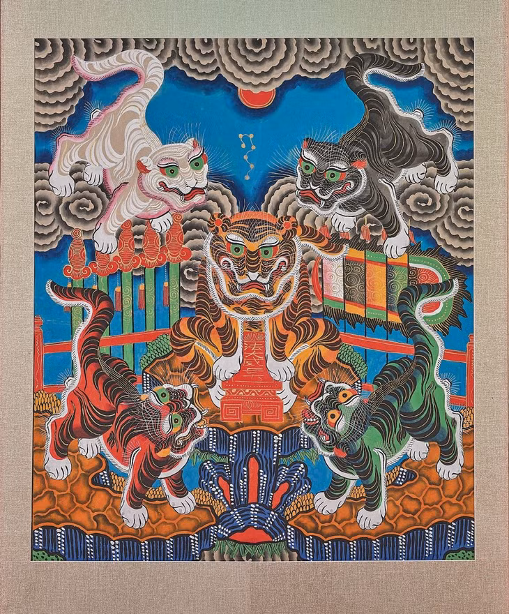Tranh ngũ hổ