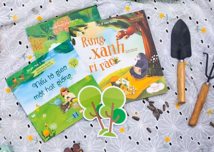 Bộ sách Ươm mầm hạnh phúc. Ảnh: Lionbooks.