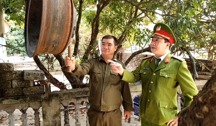 Mô hình tiếng kẻng an ninh tại xã Bình Khê, TX Đông Triều.
