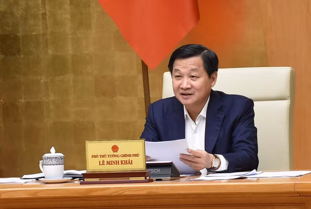 Phó Thủ tướng Chính phủ Lê Minh Khái làm Trưởng ban Ban Chỉ đạo tổng kết Chiến lược quốc gia phòng chống tham nhũng đến năm 2020 và Kế hoạch thực hiện Công ước Liên hợp quốc về chống tham nhũng - Ảnh: VGP