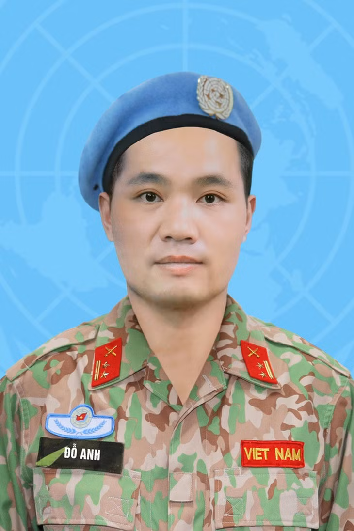 Trung tá Đỗ Anh. (Ảnh: Bộ Quốc phòng).