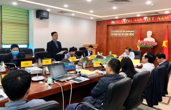 Sở KH&amp;CN tổ chức Hội đồng nghiệm thu nhiệm vụ KH&amp;CN cấp tỉnh.
