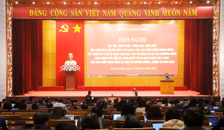 Quang cảnh hội nghị.