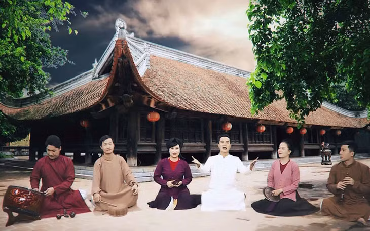 Nhóm Xẩm Hà Thành thể hiện bài hát Tiêu diệt Corona, sáng tác dựa trên điệu Xẩm Sai.