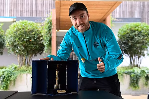 Eriksen giúp Inter vô địch Serie A sau 11 năm chờ đợi. Ảnh: Reuters.