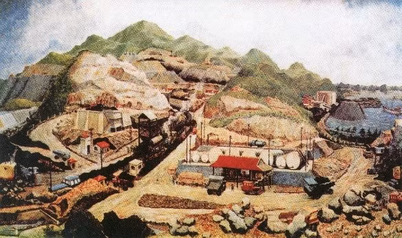 Phong cảnh mỏ (1995).