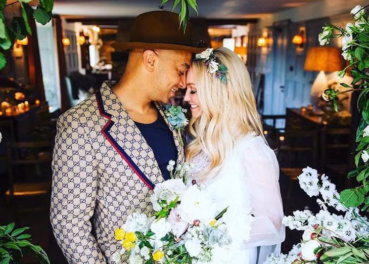 Emma Bunton và Jade Jones kết hôn sau hơn hai thập niên bên nhau. ẢNH: INSTAGRAM NV