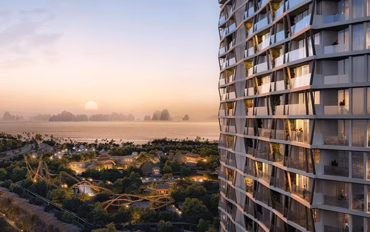 Vị trí vàng độc tôn, cách biển chỉ 2 phút di chuyển, mang The Holiday Hạ Long đến gần hơn với vẻ đẹp hoàn mỹ của thiên nhiên.