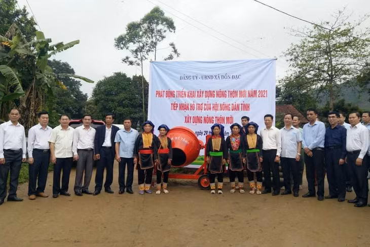HND tỉnh phát động hỗ trợ xã Đồn Đạc, huyện Ba Chẽ, xây dựng nông thôn mới năm 2021.