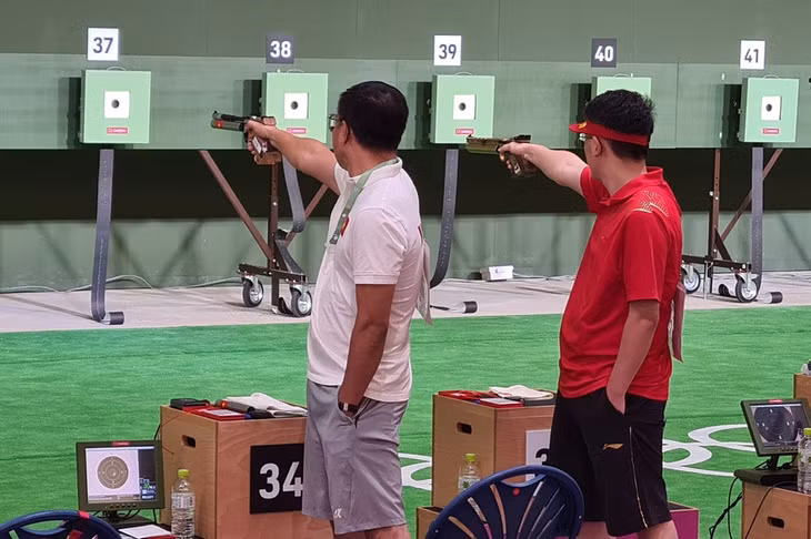 Hoàng Xuân Vinh Olympic Tokyo ảnh 1 Hoang Xuan Vinh Olympic Tokyo anh 1