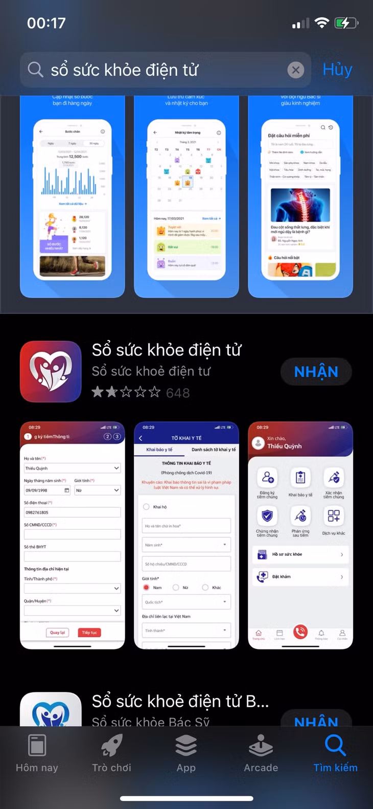 Hướng dẫn cài đặt, đăng nhập ứng dụng Sổ sức khỏe điện tử ảnh 2