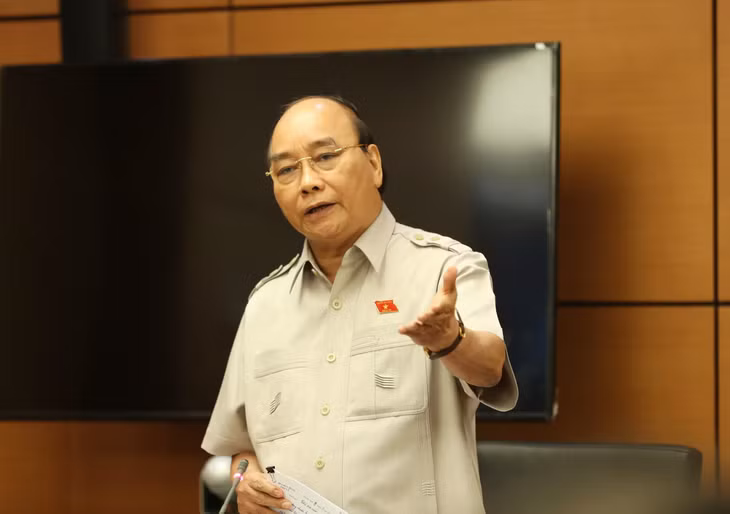 Chủ tịch nước Nguyễn Xuân Phúc nhận định, việc đời sống cả vật chất và tinh thần của người dân được cải thiện rõ rệt là một trong những thành quả quan trọng nhất. Ảnh: VGP/Hải Liên