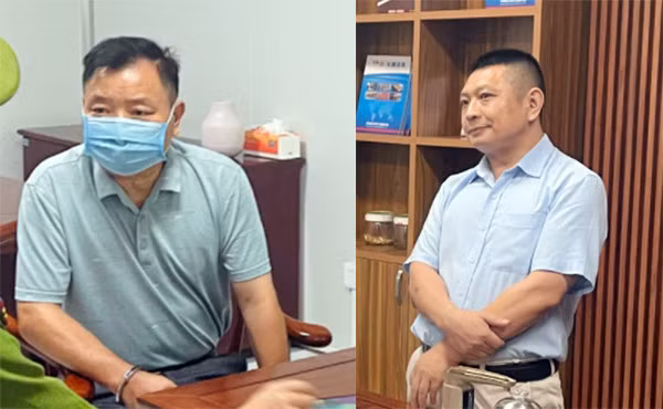 Hai đối tượng bị bắt giữ.