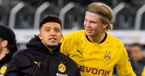 Haaland và Sancho có thể sẽ tái ngộ tại Premier League.