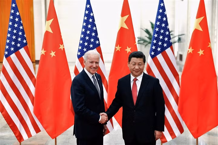 Ông Biden và ông Tập khi Biden là Phó Tổng thống Mỹ. (Ảnh: JP)