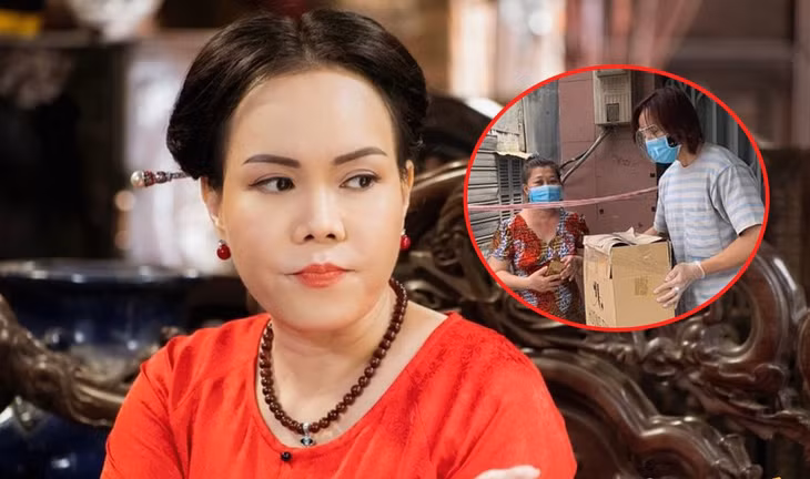 Vợ chồng Việt Hương nỗ lực giúp người dân nghèo trong mùa dịchẢNH: FBNV