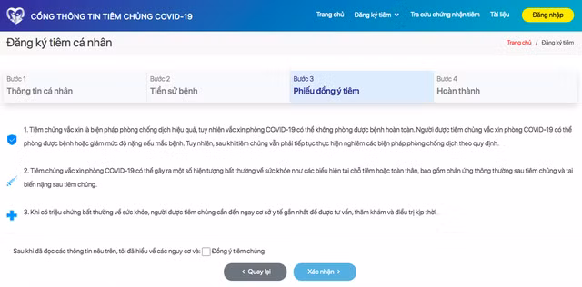 Đăng ký online tiêm vaccine COVID-19, người dân cần chuẩn bị thông tin gì? - Ảnh 5.