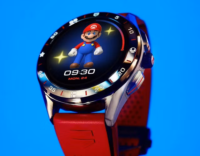 TAG Heuer phiên bản 'anh thợ sửa ống nước' Super Mario chính thức ra mắt ảnh 1