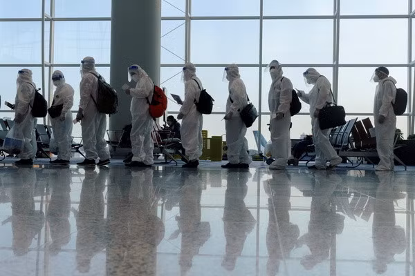 Biến thể Delta hiện đã lây lan tới 3 tỉnh thành của Trung Quốc. Ảnh: Reuters Biến thể Delta lây lan tới ba tỉnh thành của Trung Quốc