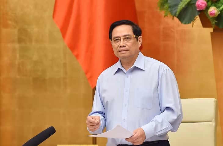 Thủ tướng mong muốn các cấp, các ngành phát huy tinh thần trách nhiệm cao nhất, chủ động, linh hoạt, sáng tạo, phối hợp chặt chẽ, xử lý ngay các vướng mắc, tất cả vì cuộc sống, sức khỏe, tính mạng của người dân là trên hết, trước hết. - Ảnh: VGP/Nhật Bắc Thủ tướng mong muốn các cấp, các ngành phát huy tinh thần trách nhiệm cao nhất, chủ động, linh hoạt, sáng tạo, phối hợp chặt chẽ, xử lý ngay các vướng mắc, tất cả vì cuộc sống, sức khỏe, tính mạng của người dân là trên hết, trước hết. - Ảnh: VGP/Nhật Bắc
