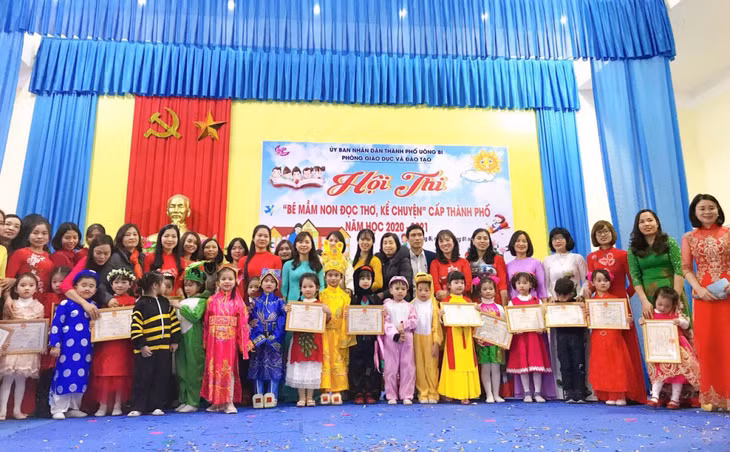 Phòng GD&amp;ĐT TP Uông Bí tổ chức Hội thi bé mầm non đọc thơ, kể chuyện cấp thành phố, năm học 2020-2021.
