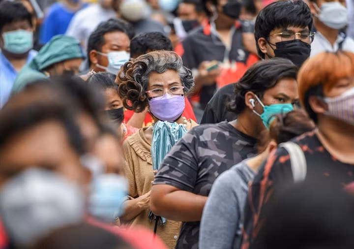 Thái Lan tiếp tục tăng mạnh số ca nhiễm. (Ảnh: Reuters)