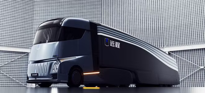 Hãng xe Trung Quốc ra mắt xe đầu kéo chạy điện có khả năng tự lái, tích hợp cả bếp, phòng tắm lẫn phòng ngủ - Ảnh 19.