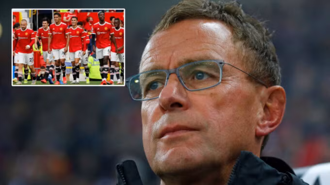 HLV người Đức Ralf Rangnick sẽ dẫn dắt Man Utd đến hết mùa này. Ảnh: Reuters